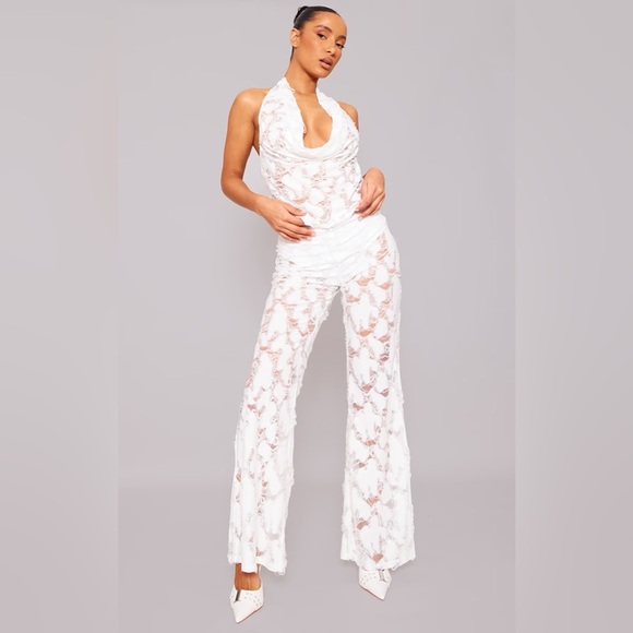 PRETTY LITTLE THING Distressed Top + Bottoms - Picture 3 of 5